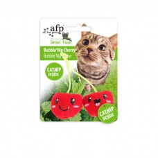 AFP Toy Green Rush Bubble 'Nip Cherry with Catnip, AFP2428, cat Toy, AFP, cat Accessories, catsmart, Accessories, Toy